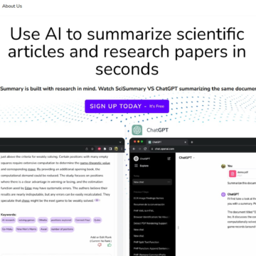 Descubra a Revolução na Leitura Científica: Como o SciSummary Torna Artigos Complexos Acessíveis em Segundos
