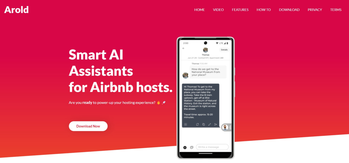 Arold: O Assistente de IA que Transforma a Experiência de Hospedagem no Airbnb