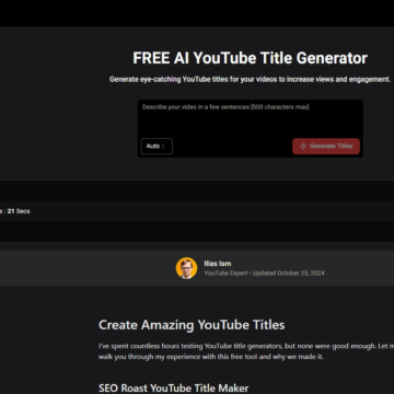 Ferramenta de Geração de Títulos para YouTube: Otimize Seu Conteúdo e Aumente Seu Alcance