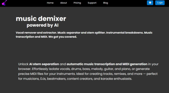 Transforme Suas Músicas com IA: Conheça o Free Music Demixer