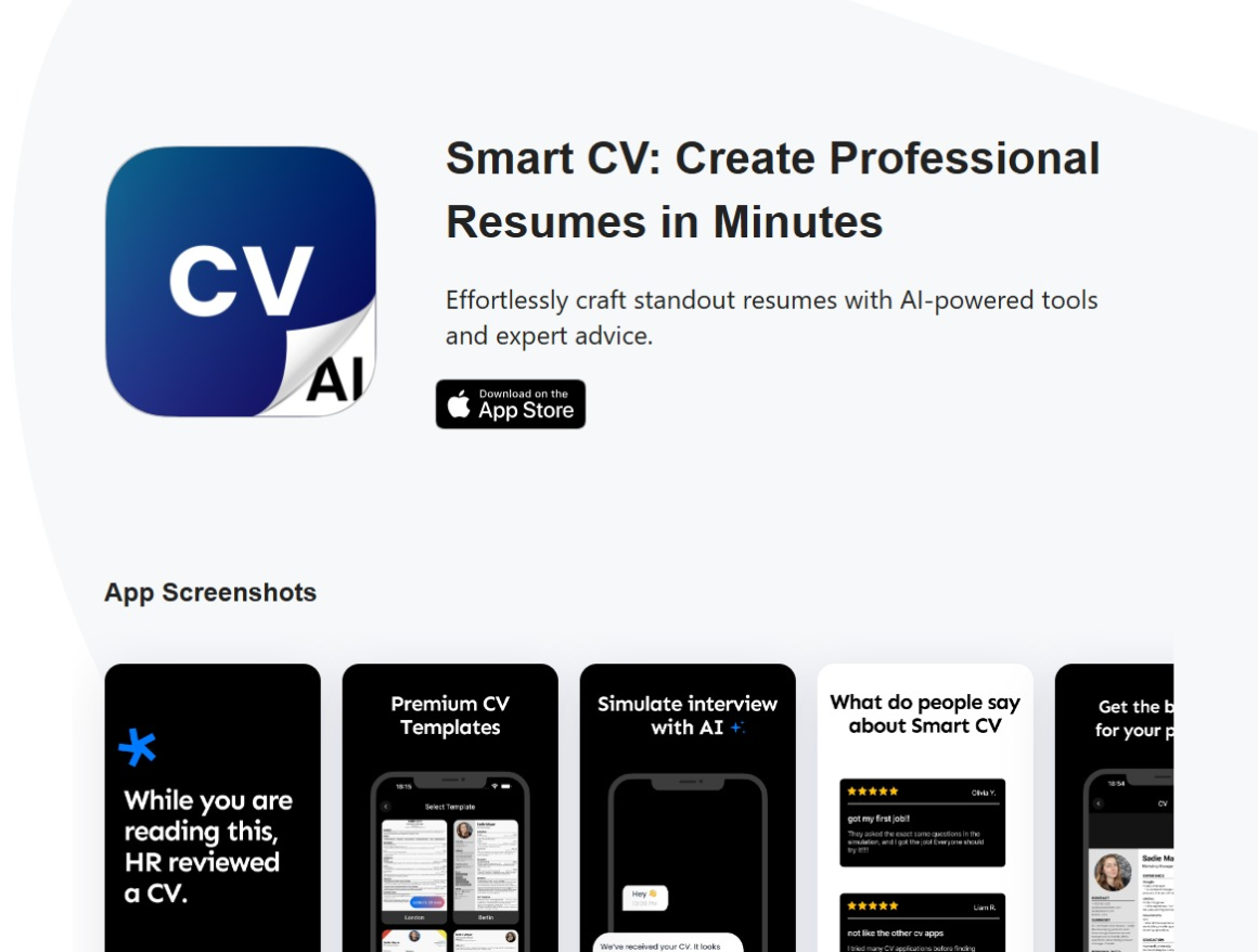 Smart CV: Transforme Seu Currículo com IA e Simule Entrevistas