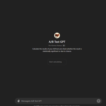 Otimize Seus Testes A/B com IA: Conheça o A/B Test GPT