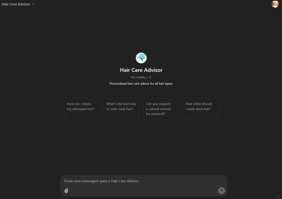 Cuide do Seu Cabelo com IA: Conheça o Hair Care Advisor