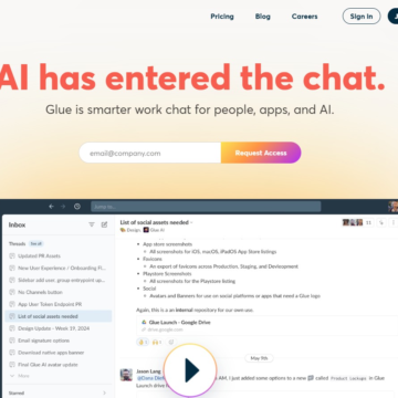 Descubra o Glue: Revolucionando a Comunicação com IA no Ambiente de Trabalho
