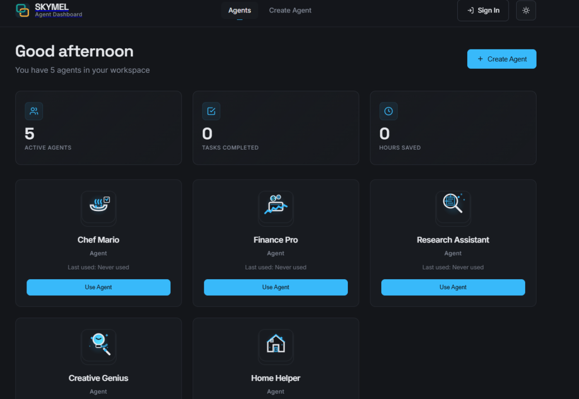 Skymel Personal Agents: Crie Seu Próprio Agente de IA em Minutos