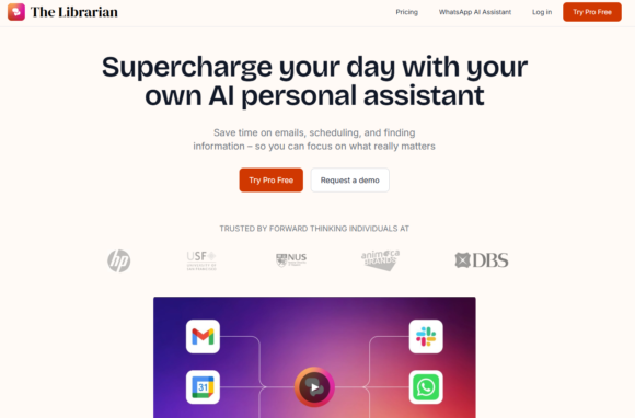 chrome-capture-2025-11-07 (1) TheLibrarian.io: seu assistente de IA no WhatsApp
