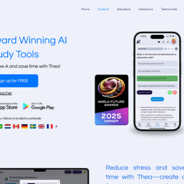 chrome-capture-2025-11-28 (1) TheAstudy: A Ferramenta de IA que Transforma PDFs, Textos e Vídeos em Resumos, Flashcards e Quizzes Automáticos