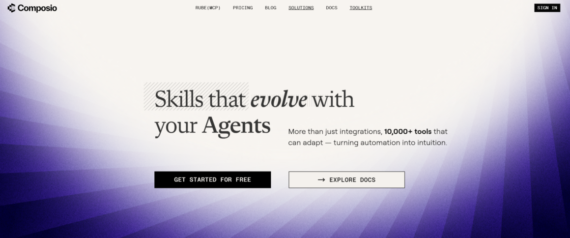 Composio: conectando agentes de IA a ferramentas reais com segurança e escala