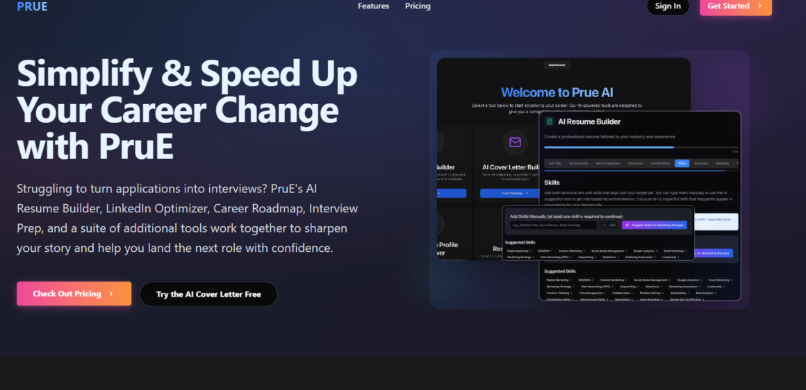 PruE.ai: o coach de carreira com inteligência artificial para transformar sua busca por emprego