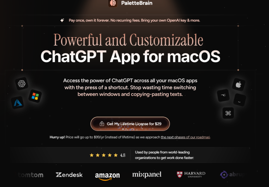 PaletteBrain: leve a inteligência artificial para qualquer aplicativo do seu Mac