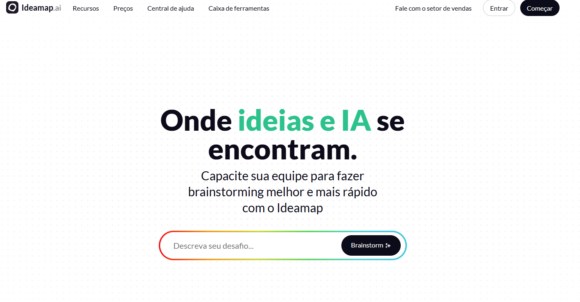chrome-capture-2026-04-07 IdeaMap: a IA que transforma ideias em mapas mentais inteligentes