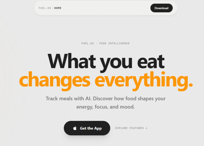 chrome-capture-2026-04-08 FuelOS: a IA que analisa sua alimentação em segundos