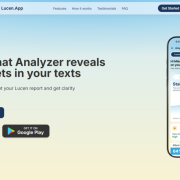 chrome-capture-2026-04-10 Lucen: a IA que analisa suas conversas e revela sinais ocultos