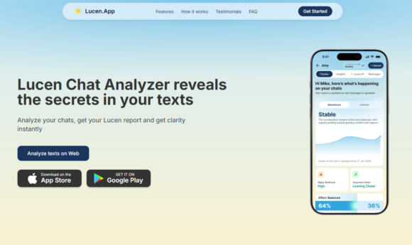 Lucen: a IA que analisa suas conversas e revela sinais ocultos