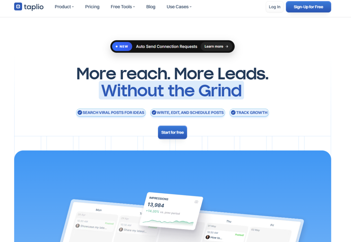 Taplio: a IA que ajuda você a crescer no LinkedIn com mais estratégia