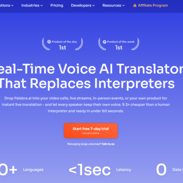 Palabra AI: a IA que traduz voz em tempo real para reuniões e chamadas