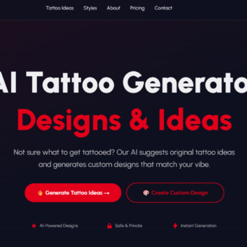 TattooRed: a IA que ajuda a criar e visualizar tatuagens personalizadas